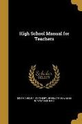 HIGH SCHOOL MANUAL FOR TEACHER