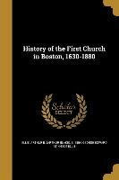 HIST OF THE 1ST CHURCH IN BOST