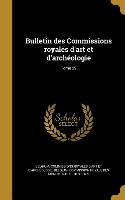 Bulletin des Commissions royales d'art et d'archéologie, Tome 29