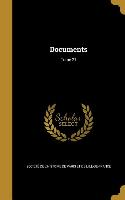 Documents, Tome 21
