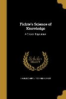 FICHTES SCIENCE OF KNOWLEDGE