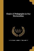 CHAIRS OF PEDAGOGIES IN OUR UN