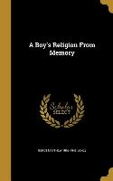 BOYS RELIGION FROM MEMORY