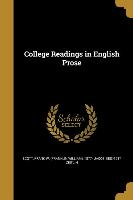 COL READINGS IN ENGLISH PROSE
