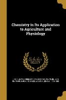 CHEMISTRY IN ITS APPLICATION T