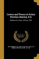 Letters and Verses of Arthur Penrhyn Stanley, D.D