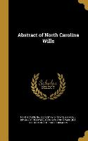 ABSTRACT OF NORTH CAROLINA WIL