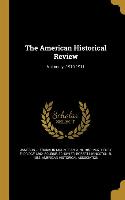 The American Historical Review, Volume yr.1910-1911