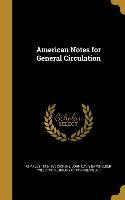 AMER NOTES FOR GENERAL CIRCULA