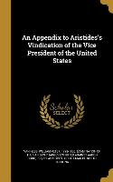 APPENDIX TO ARISTIDESS VINDICA