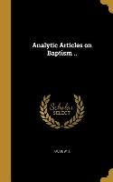 ANALYTIC ARTICLES ON BAPTISM