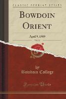 Bowdoin Orient, Vol. 39