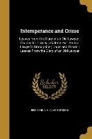 INTEMPERANCE & CRIME