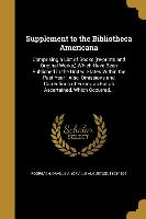 SUPPLEMENT TO THE BIBLIOTHECA