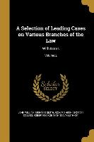 SELECTION OF LEADING CASES ON