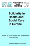 Solidarity in Health and Social Care in Europe