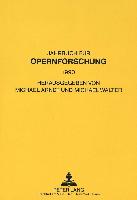 Jahrbuch für Opernforschung 1990