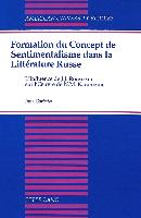 Formation du concept de sentimentalisme dans la littérature russe