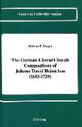 The German Choral Church Compositions of Johann David Heinichen (1683-1729)