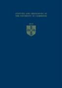 Statutes and Ordinances of the University of Cambridge 2015