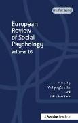 European Review of Social Psychology: Volume 16