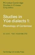 Studies in Yue Dialects 1
