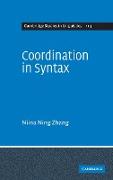 Coordination in Syntax