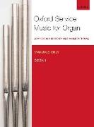 Oxford Service Music for Organ: Manuals only, Book 1