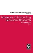 Advances in Accounting Behavioral Research