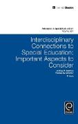Interdisciplinary Connections to Special Education