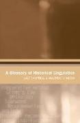 A Glossary of Historical Linguistics