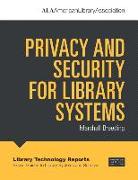 Privacy and Security for Library Systems