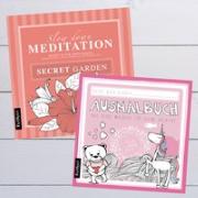 Malbuch Set für Erwachsene und Kinder: Meditation, Ruhe, Anti-Stress und Entspannung