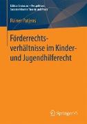 Förderrechtsverhältnisse im Kinder- und Jugendhilferecht