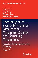 Proceedings of the Seventh International Conference on Management Science and Engineering Management