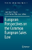 European Perspectives on the Common European Sales Law