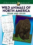 Creative Haven Wild Animals of North America Draw and Color