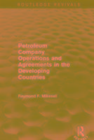 Petroleum Company Operations and Agreements in the Developing Countries
