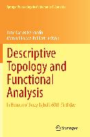 Descriptive Topology and Functional Analysis