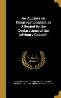 ADDRESS ON CONGREGATIONALISM A