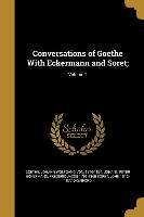 CONVERSATIONS OF GOETHE W/ECKE