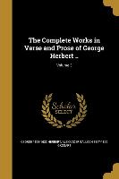 COMP WORKS IN VERSE & PROSE OF