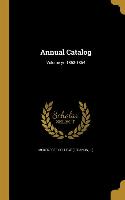 Annual Catalog, Volume yr. 1853-1864
