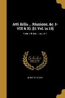 ITA-ATTI DELLA RIUNIONE &C I-V