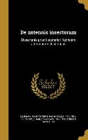 De antennis insectorum: Dissertatio prior [-posterior] fabricam antennarum describens