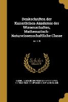 GER-DENKSCHRIFTEN DER KAISERLI