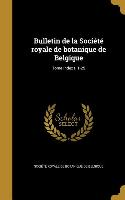 Bulletin de la Société royale de botanique de Belgique, Tome Index t. 1-25