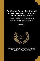 1ST ANNUAL REPORT OF THE STATE