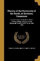 HIST OF THE UNIV OF THE SOUTH