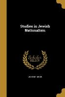 STUDIES IN JEWISH NATIONALISM